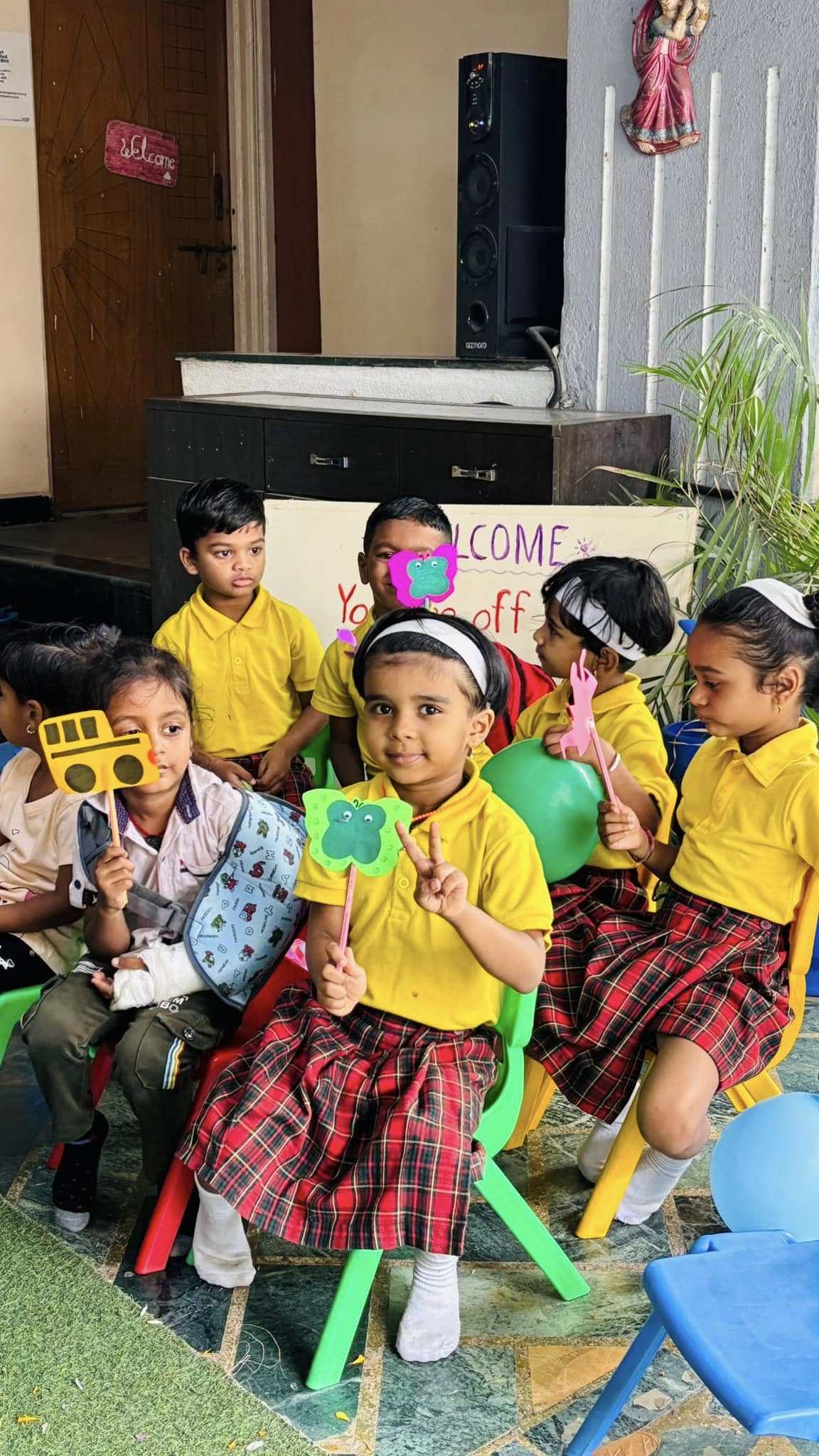 Kids painting
